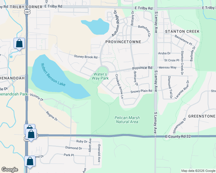 map of restaurants, bars, coffee shops, grocery stores, and more near 713 Snowy Plain Road in Fort Collins