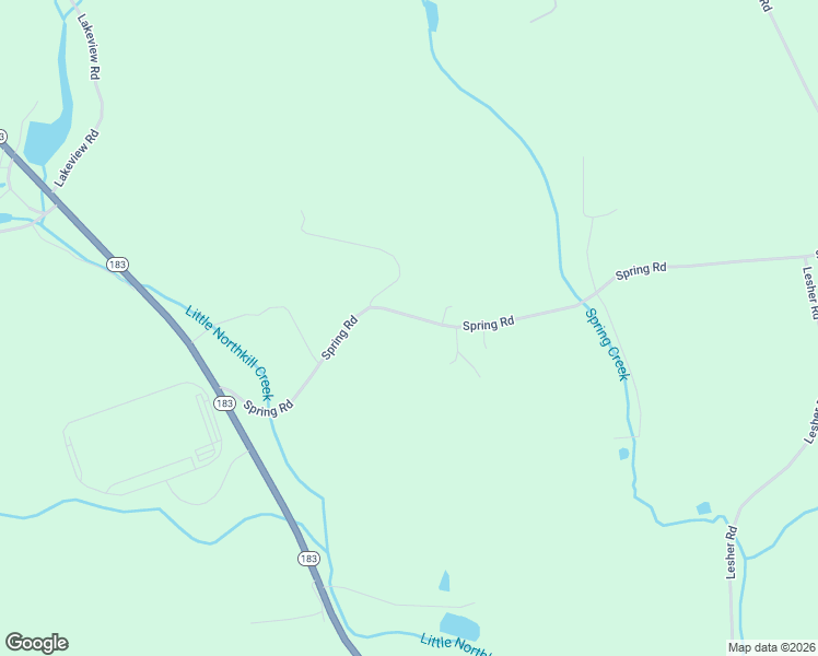 map of restaurants, bars, coffee shops, grocery stores, and more near 270 Spring Road in Bernville