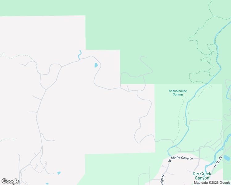 map of restaurants, bars, coffee shops, grocery stores, and more near 476 East Three Falls Drive in Alpine