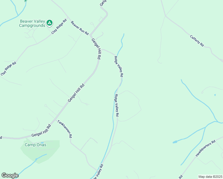 map of restaurants, bars, coffee shops, grocery stores, and more near 25 Ridge Valley Road in Ottsville