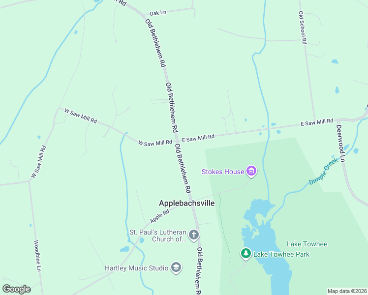 map of restaurants, bars, coffee shops, grocery stores, and more near 1238 East Saw Mill Road in Quakertown