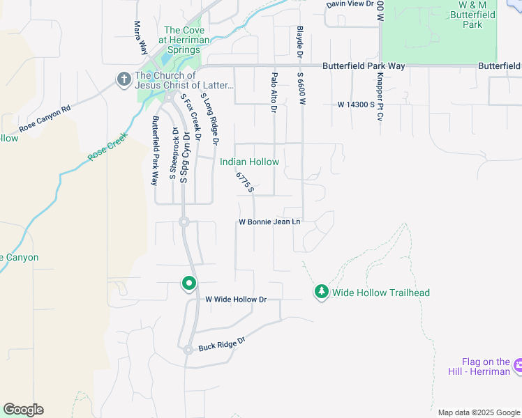 map of restaurants, bars, coffee shops, grocery stores, and more near 14594 Valle Vista Drive in Herriman