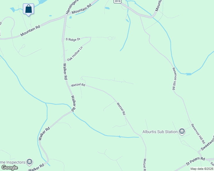 map of restaurants, bars, coffee shops, grocery stores, and more near 46 Wetzel Road in Macungie