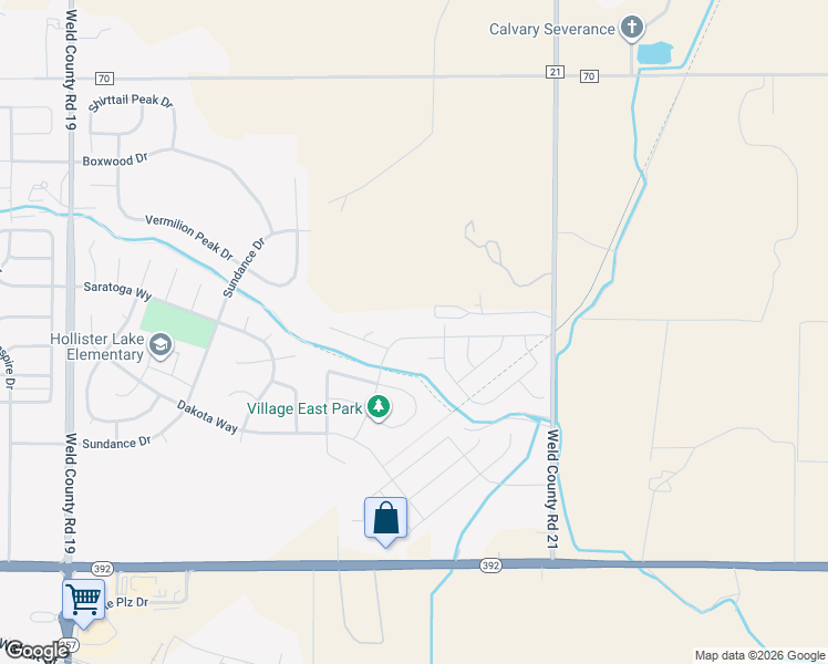 map of restaurants, bars, coffee shops, grocery stores, and more near 524 Cherryridge Drive in Windsor