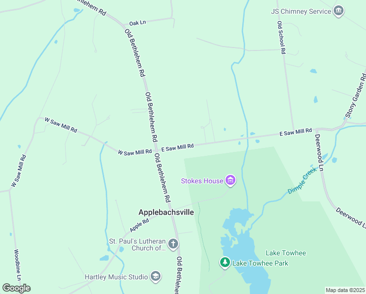 map of restaurants, bars, coffee shops, grocery stores, and more near 1238 East Saw Mill Road in Quakertown