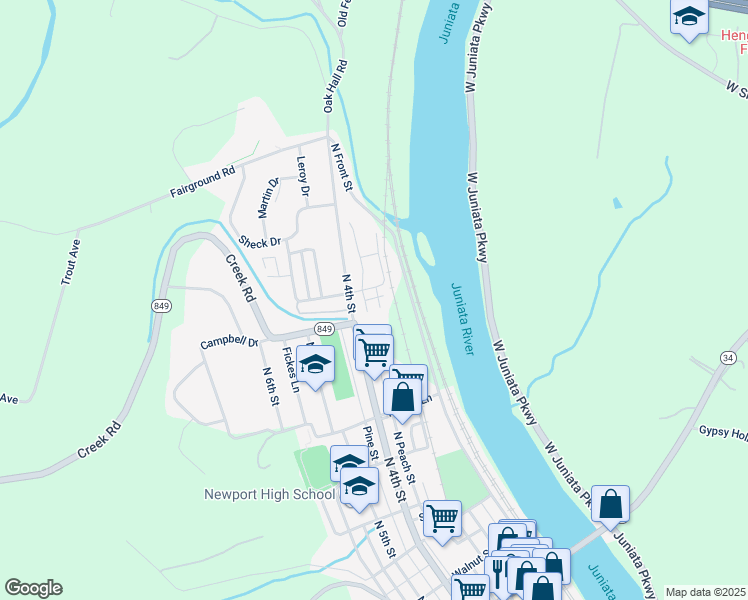 map of restaurants, bars, coffee shops, grocery stores, and more near 779 Canvasback Drive in Newport