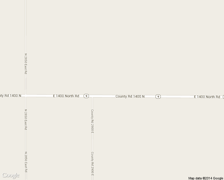 map of restaurants, bars, coffee shops, grocery stores, and more near 29160 East 1400 North Road in Ellsworth