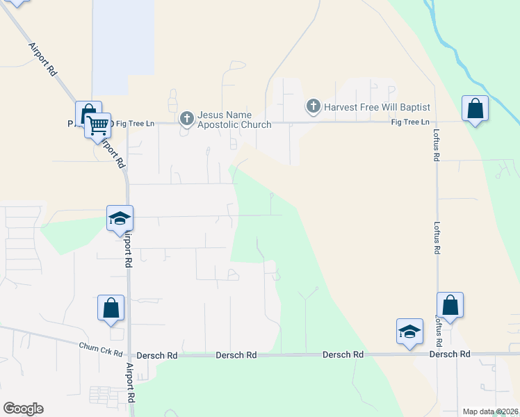 map of restaurants, bars, coffee shops, grocery stores, and more near 20745 Sunset Lane in Redding