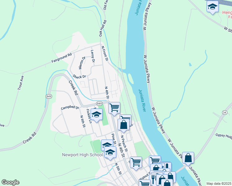 map of restaurants, bars, coffee shops, grocery stores, and more near 779 Canvasback Drive in Newport