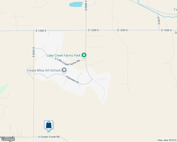 map of restaurants, bars, coffee shops, grocery stores, and more near 1621 South 4800 East in Heber City