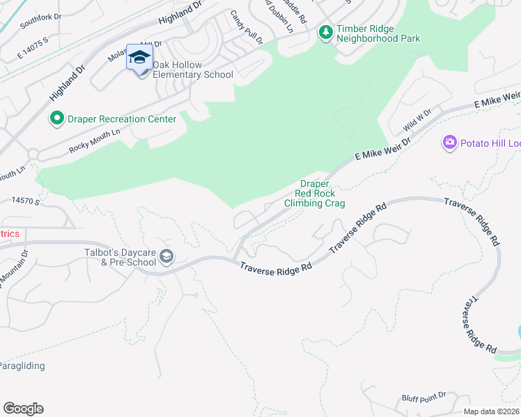 map of restaurants, bars, coffee shops, grocery stores, and more near 1139 Sunscape Lane in Draper
