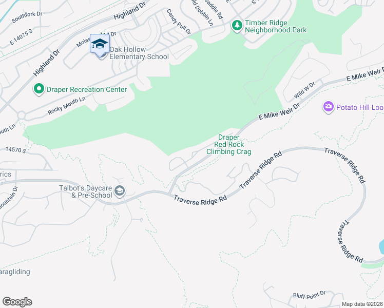 map of restaurants, bars, coffee shops, grocery stores, and more near 1149 Sunscape Lane in Draper