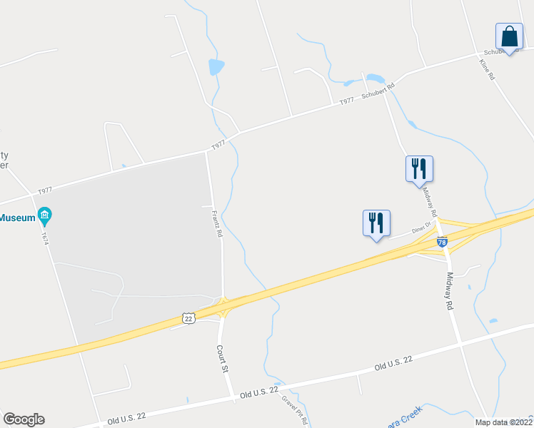 map of restaurants, bars, coffee shops, grocery stores, and more near in Bethel