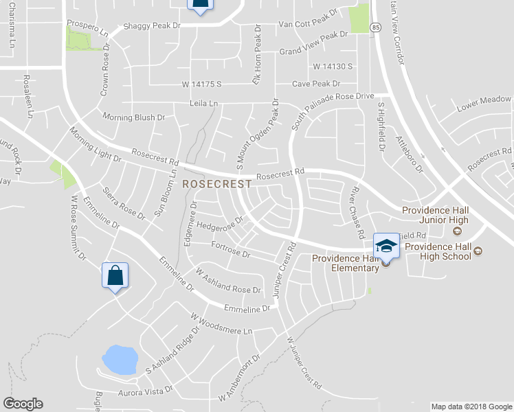 map of restaurants, bars, coffee shops, grocery stores, and more near 5089 West Stone Terrace Road in Herriman