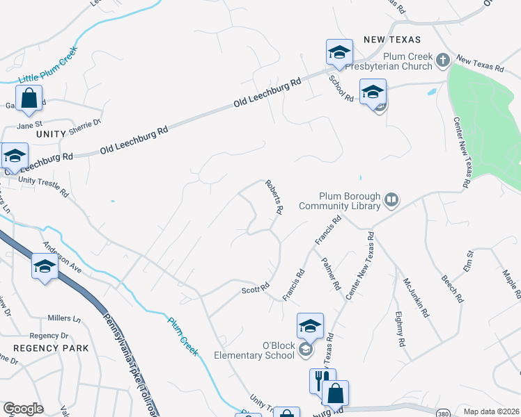 map of restaurants, bars, coffee shops, grocery stores, and more near 321 Clements Road in Pittsburgh