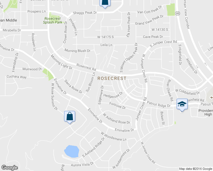 map of restaurants, bars, coffee shops, grocery stores, and more near 5228 West Courtly Lane in Herriman