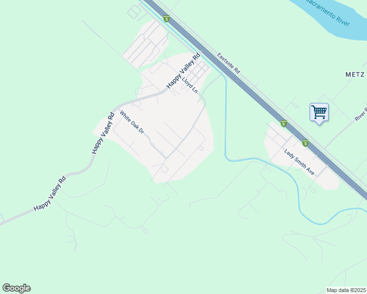 map of restaurants, bars, coffee shops, grocery stores, and more near 18541 Lloyd Lane in Anderson