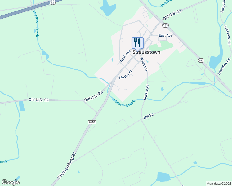 map of restaurants, bars, coffee shops, grocery stores, and more near 13 Washington Avenue in Bethel