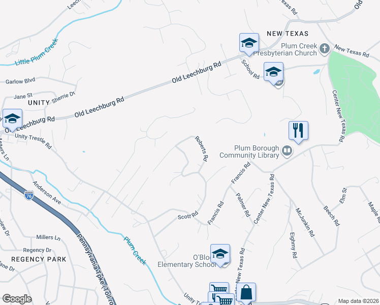 map of restaurants, bars, coffee shops, grocery stores, and more near 321 Clements Road in Pittsburgh