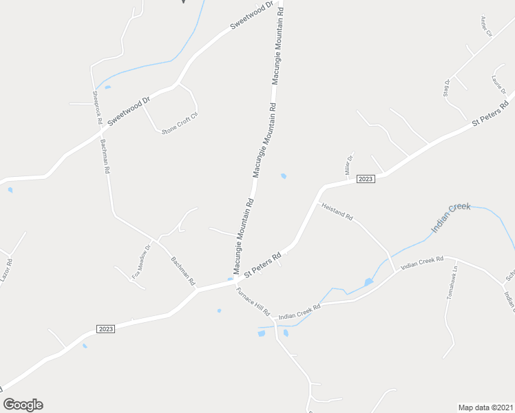 map of restaurants, bars, coffee shops, grocery stores, and more near 5279 Macungie Mountain Road in Macungie