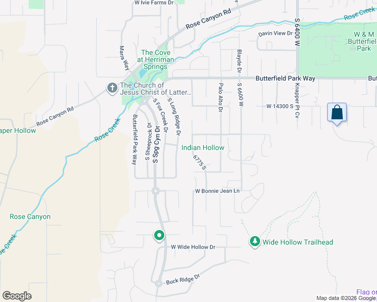 map of restaurants, bars, coffee shops, grocery stores, and more near 14458 Valle Vista Drive in Herriman