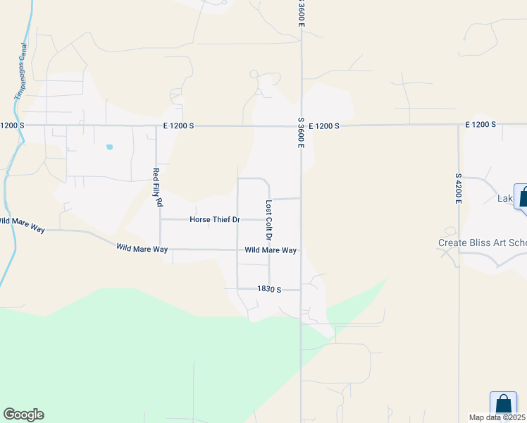 map of restaurants, bars, coffee shops, grocery stores, and more near 1516 Lost Colt Drive in Heber City