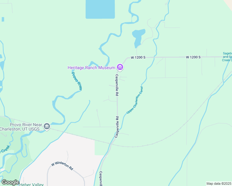 map of restaurants, bars, coffee shops, grocery stores, and more near 1464 Casperville Road in Heber City