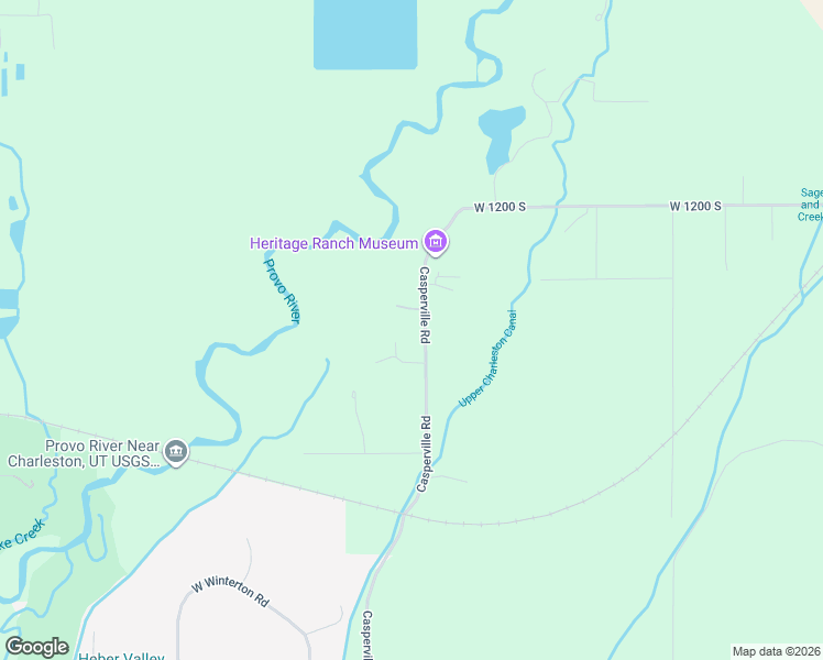 map of restaurants, bars, coffee shops, grocery stores, and more near 1464 Casperville Road in Heber City