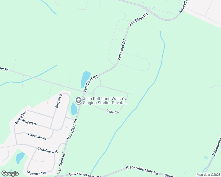 map of restaurants, bars, coffee shops, grocery stores, and more near 51 Zeller Drive in Franklin Township