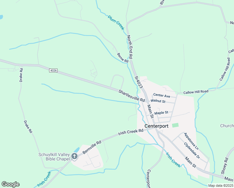 map of restaurants, bars, coffee shops, grocery stores, and more near 243 Shartlesville Road in Mohrsville