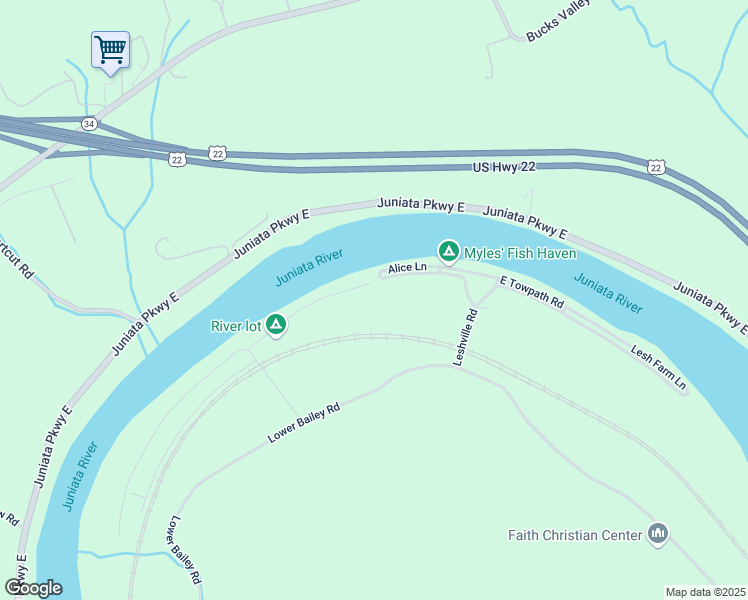 map of restaurants, bars, coffee shops, grocery stores, and more near 290 Alice Lane in Newport