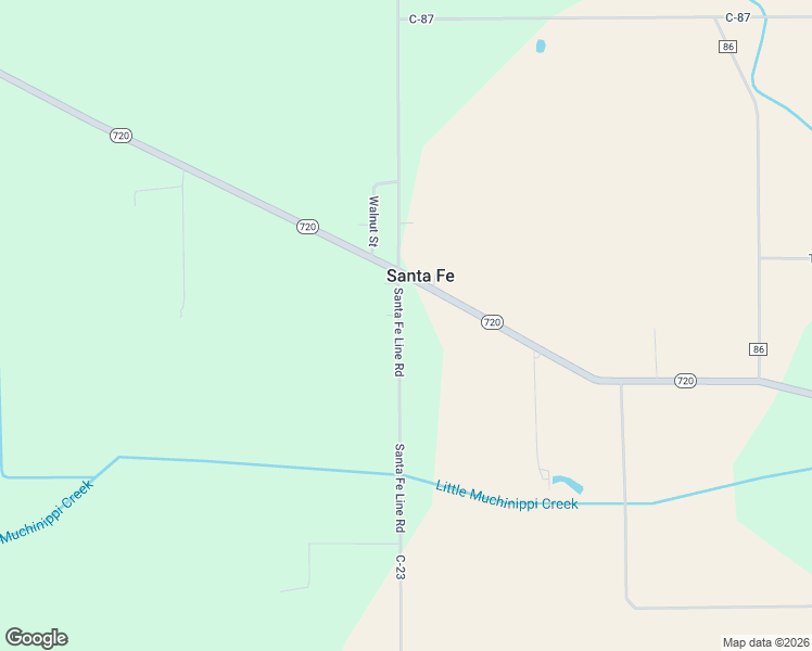 map of restaurants, bars, coffee shops, grocery stores, and more near 9535-9561 Santa Fe Line Road in Lakeview