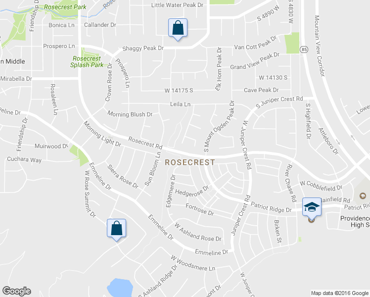 map of restaurants, bars, coffee shops, grocery stores, and more near 14381 Fair Hope Circle in Herriman