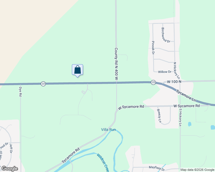 map of restaurants, bars, coffee shops, grocery stores, and more near 4069 West 100 North in Kokomo