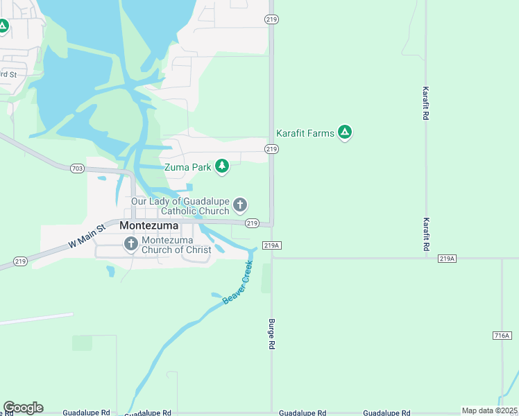 map of restaurants, bars, coffee shops, grocery stores, and more near 6731 Ohio 219 in Celina