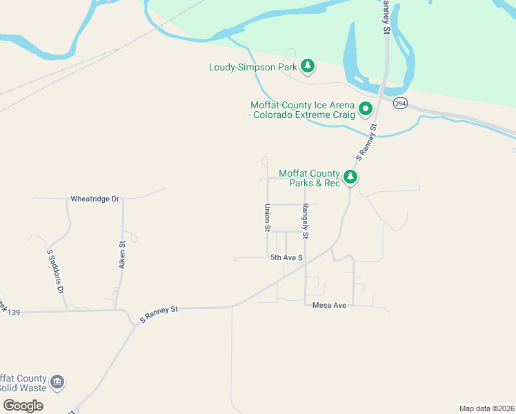 map of restaurants, bars, coffee shops, grocery stores, and more near 830 Union Street in Craig