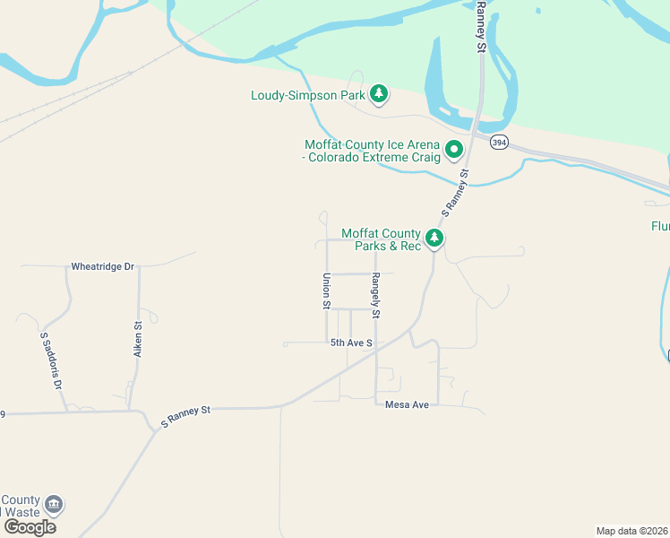 map of restaurants, bars, coffee shops, grocery stores, and more near 830-898 Union Street in Craig