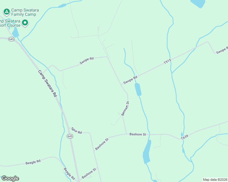 map of restaurants, bars, coffee shops, grocery stores, and more near 320 Swope Road in Bethel