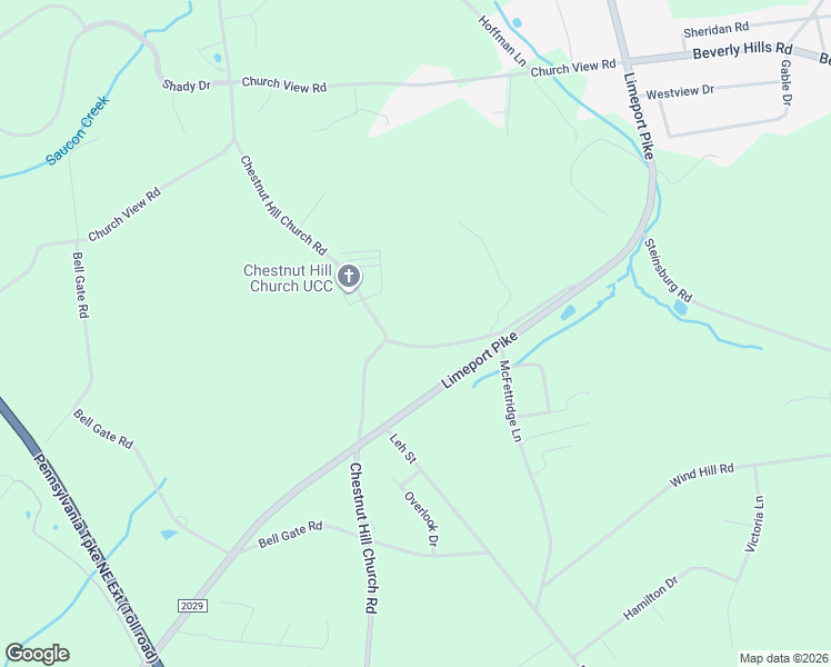 map of restaurants, bars, coffee shops, grocery stores, and more near 6889 Chestnut Hill Church Road in Coopersburg