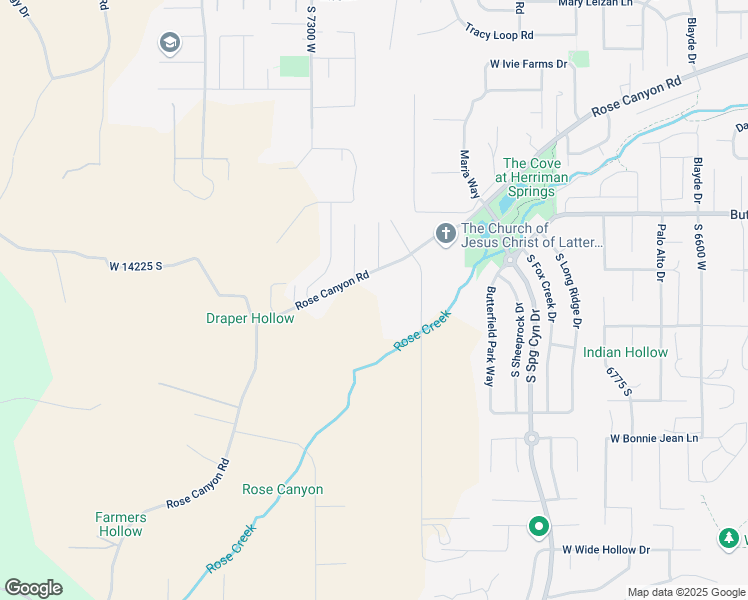 map of restaurants, bars, coffee shops, grocery stores, and more near Majestic Oaks Lane in Herriman