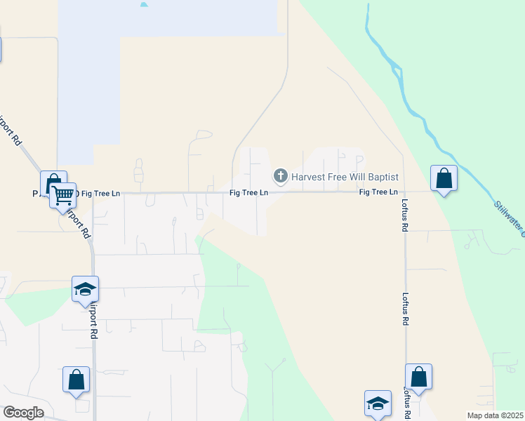 map of restaurants, bars, coffee shops, grocery stores, and more near 20825 Fig Tree Lane in Redding