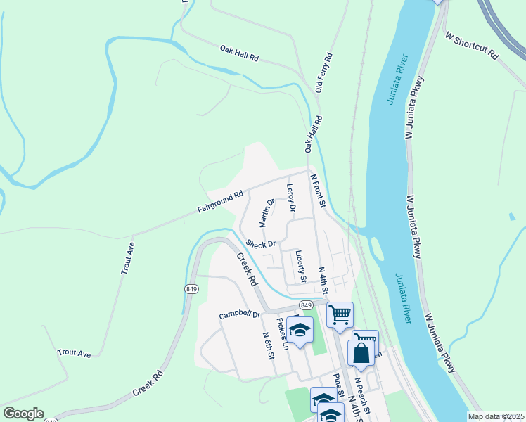 map of restaurants, bars, coffee shops, grocery stores, and more near 878 Sheck Drive in Newport