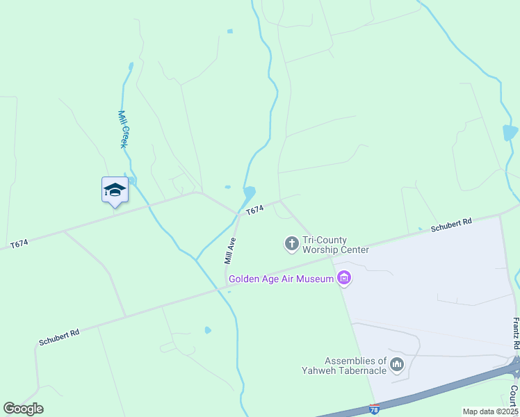 map of restaurants, bars, coffee shops, grocery stores, and more near 460 Airport Road in Bethel