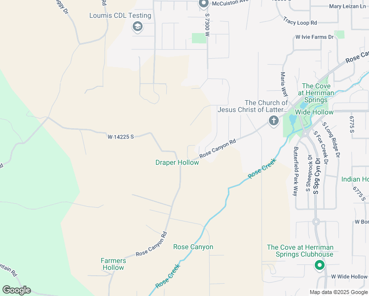 map of restaurants, bars, coffee shops, grocery stores, and more near 14324 Robins Nest Circle in Herriman