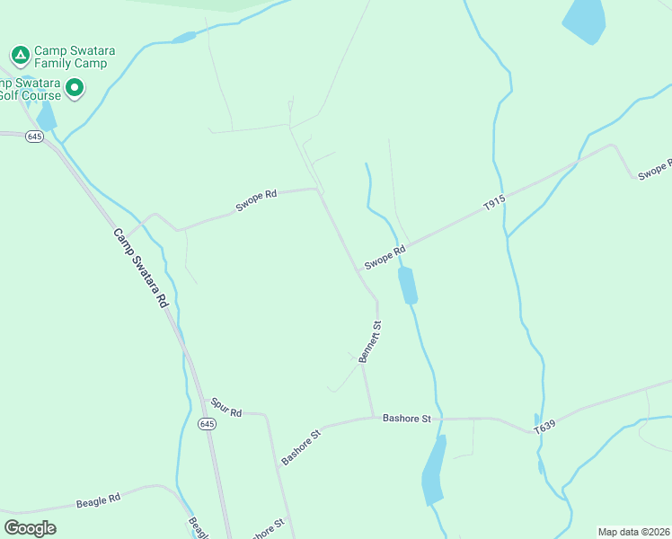 map of restaurants, bars, coffee shops, grocery stores, and more near 320 Swope Road in Bethel