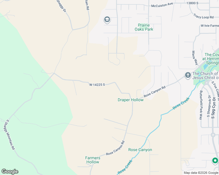 map of restaurants, bars, coffee shops, grocery stores, and more near 7652 West 14225 South in Herriman