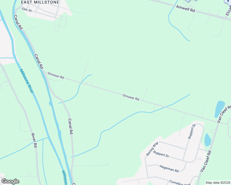 map of restaurants, bars, coffee shops, grocery stores, and more near 128-316 Grouser Road in Franklin Township