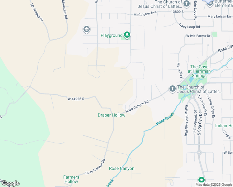 map of restaurants, bars, coffee shops, grocery stores, and more near 7371 Summit Crest Circle in Herriman