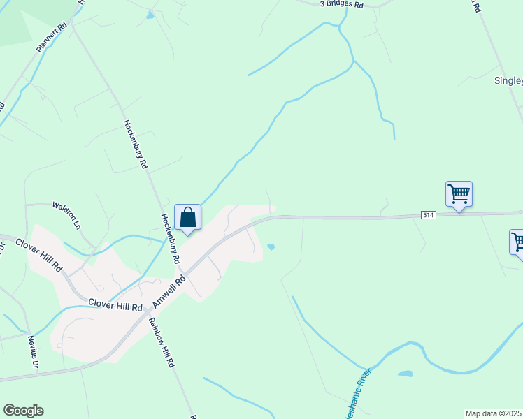map of restaurants, bars, coffee shops, grocery stores, and more near 857 Amwell Road in Hillsborough Township