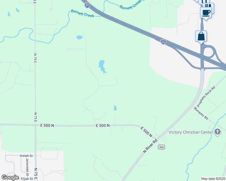 map of restaurants, bars, coffee shops, grocery stores, and more near 5249 Shootingstar Lane in West Lafayette